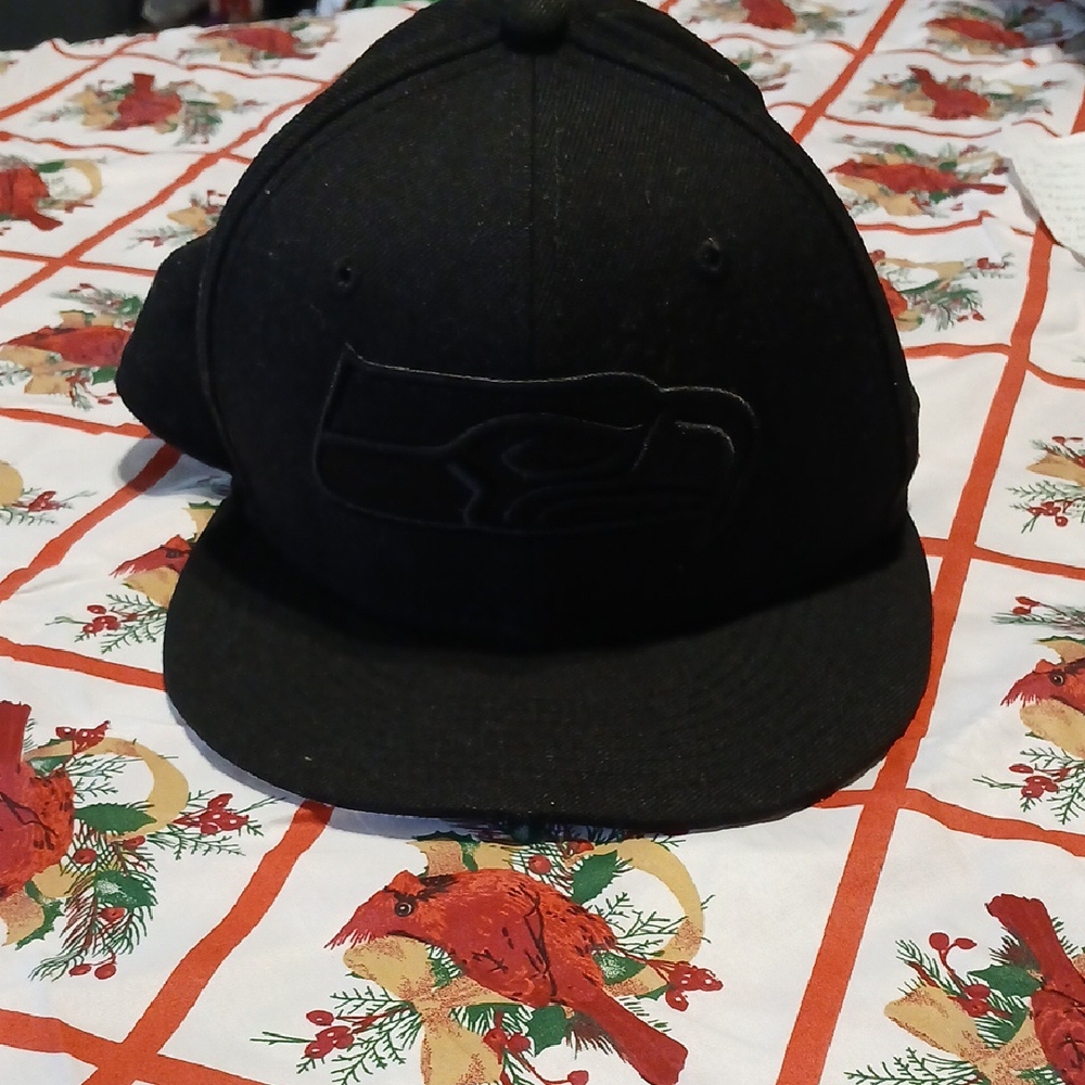 59Fifty Seattle Seahawks Men's  Black Cap 7